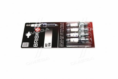 Свеча зажигания ЗМЗ 402 (к-т 4 шт) BRISK N17