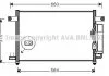 Конденсор кондиционера AVEO (AVA) AVA COOLING DW5049D (фото 1)