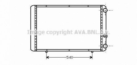 Радиатор охлаждения двигателя REN TRAFIC 25D/25TDI MT (Ava) AVA COOLING RTA2155
