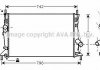 Радиатор охлаждения двигателя Focus C-Max 1.6 TDCi * 10/03- (AVA) AVA COOLING FDA2370 (фото 1)