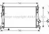 Радиатор охлаждения двигателя Focus C-Max 1.6 TDCi * 10/03- (AVA) AVA COOLING FDA2370 (фото 1)