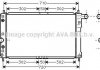 Радиатор охлаждения DAEWOO NUBIRA (AVA) AVA COOLING DW2017 (фото 1)