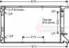 Радіатор, охолодження двигуна Van Wezel 03002293 (фото 2)