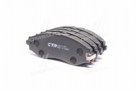 Колодки гальмівні дискові CTR CKKD8