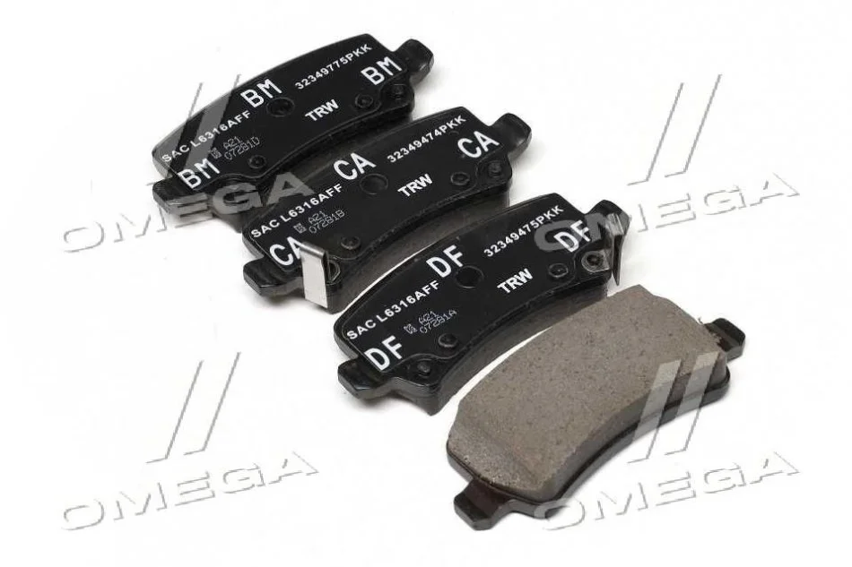 Колодки гальмові задні Hyundai/Kia/Mobis 583023VA50 (фото 1)