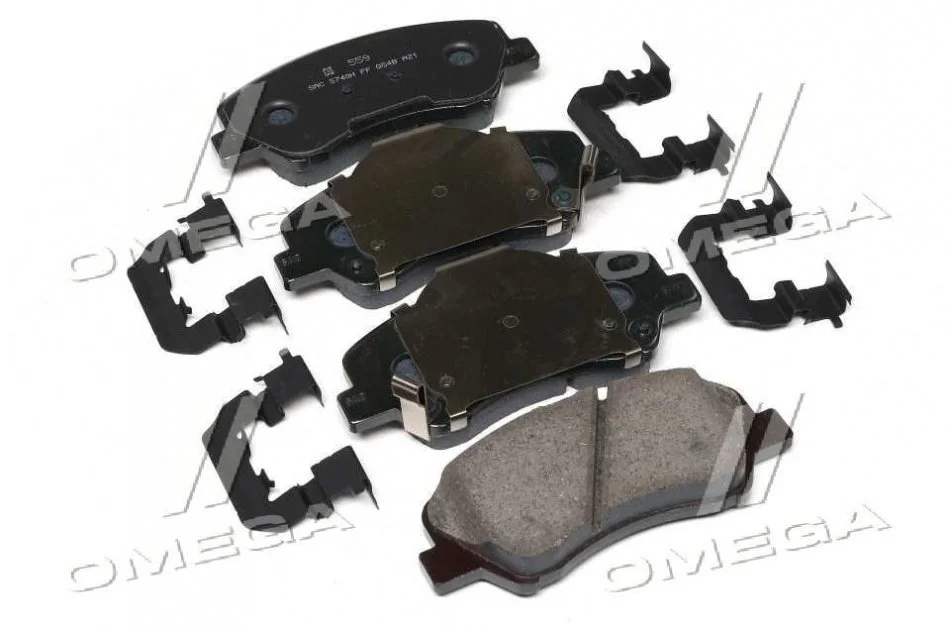 Колодки дисковые Hyundai/Kia/Mobis 581011RA10 (фото 1)