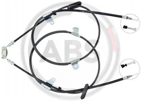 Трос сцепления VW PASSAT (пр-во ABS) A.B.S. K26740