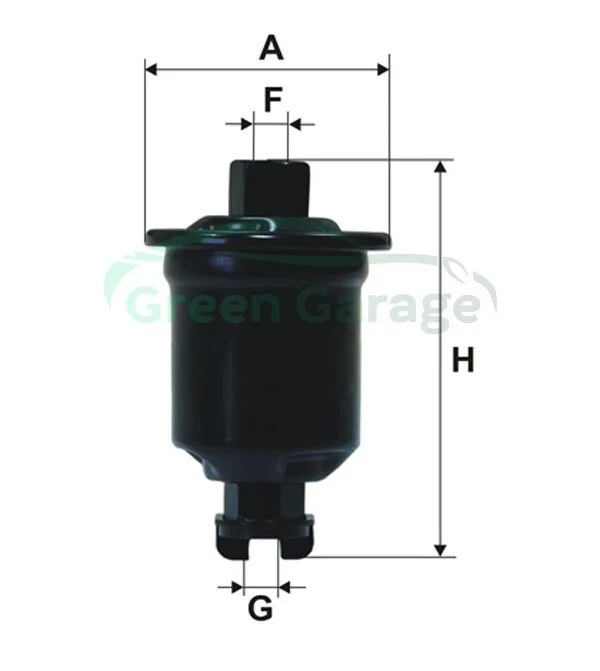 Фильтр топл. MITSUBISHI CARISMA /PP895/1 (пр-во -Filtron) WIX WF8421 (фото 1)