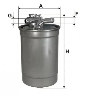 Фильтр топл. PP839/10/ (пр-во -Filtron) WIX WF8389