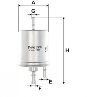 Фильтр топл. AUDI / PP836/5 (-Filtron) WIX WF8324