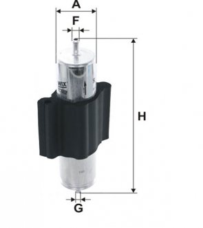 Фильтр топливный BMW Serie 3 (E46) (-Filtron) WIX WF8314