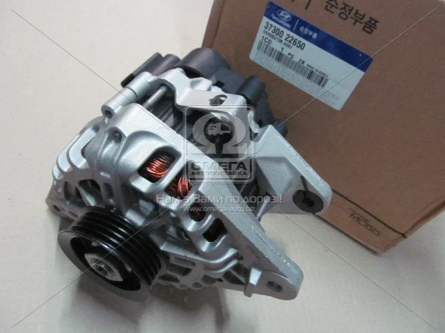 Генератор (вир-во Mobis) Hyundai/Kia/Mobis 3730022650 (фото 1)