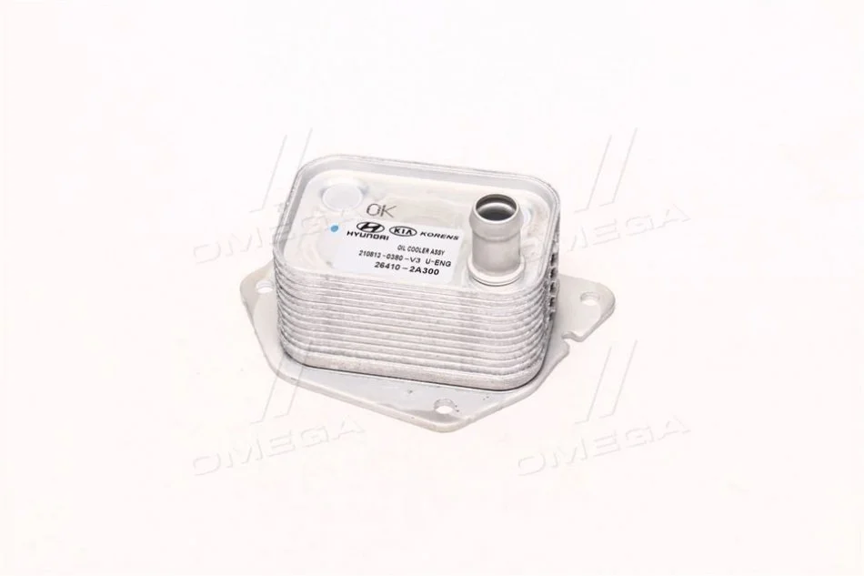 Радиатор масляный (пр-во Mobis) Hyundai/Kia/Mobis 264102A300 (фото 1)