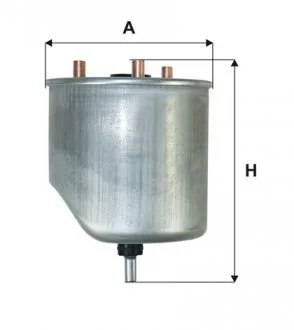 Фільтр паливний PSA 1.6 HDI 10- (вир-во -FILTERS) WIX WF8460
