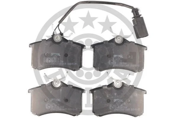 KLOCKI HAMULCOWE FORD GALAXY (WGR), SEAT ALHAMBRA (7V8, 7V9), VW SHARAN (7M8, 7M9, 7M6) 95-10 TYL SZT OPTIMAL BP12096 (фото 1)