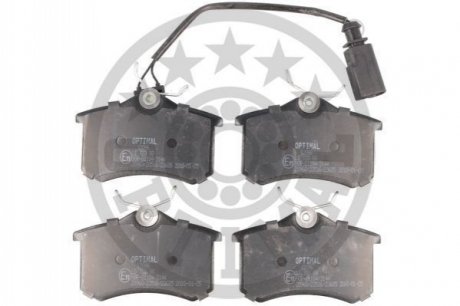 KLOCKI HAMULCOWE FORD GALAXY (WGR), SEAT ALHAMBRA (7V8, 7V9), VW SHARAN (7M8, 7M9, 7M6) 95-10 TYL SZT OPTIMAL BP12096