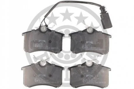 KLOCKI HAMULCOWE FORD GALAXY (WGR), SEAT ALHAMBRA (7V8, 7V9), VW SHARAN (7M8, 7M9, 7M6) 95-10 TYL SZT OPTIMAL BP12096