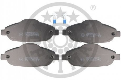 KLOCKI HAMULCOWE PEUGEOT 3008 MPV (0U),308 CC (4B),308 I (4A,4C),308 SW I (4E,4H) 07-16 PRZOD SZT OPTIMAL BP12340