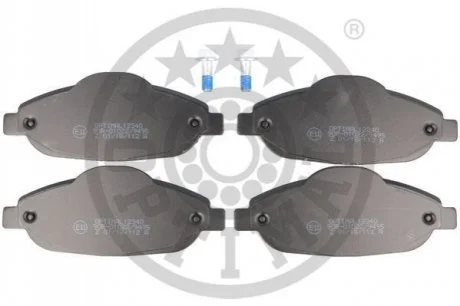 KLOCKI HAMULCOWE PEUGEOT 3008 MPV (0U),308 CC (4B),308 I (4A,4C),308 SW I (4E,4H) 07-16 PRZOD SZT OPTIMAL BP12340