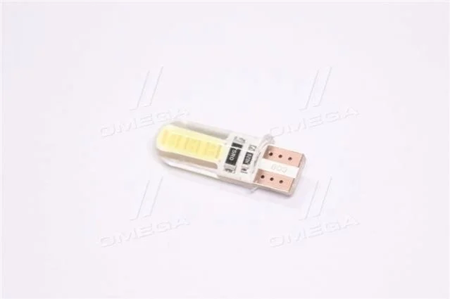 Лампа LED б/ц габарит,панель приладів, салон 12V T10 (W5W) W2.1x9.5D 2COB WHITE <> TEMPEST TMPL11187 (фото 1)