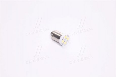 Лампа LED габарит, панель приладів 24V T4W (BA9S) 3SMD WHITE <> TEMPEST TMPL1155