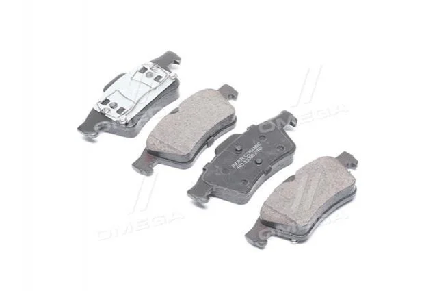 Колодка гальм. диск. CERAMIC RENAULT LAGUNA, MEGANE задн. RIDER RD330063PRF (фото 1)