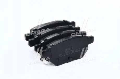 Колодка торм. диск. TOYOTA COROLLA/AURIS/YARIS 07- задн.  RIDER RD3323DB3454