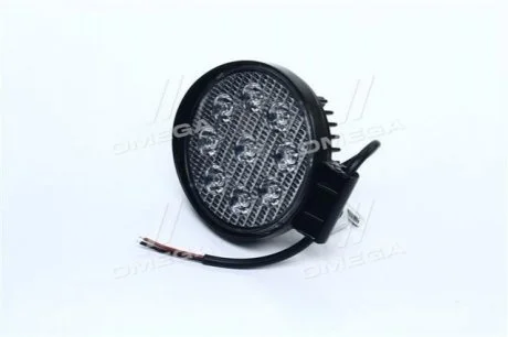 Фара LED дополнительная 12/24V, 9*3W, D=112 мм <Tempest> TEMPEST TP9300D