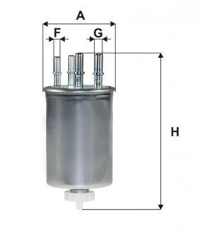 Фільтр паливний LR DISCOVERY V, RANGE ROVER IV 3.0 D, TD 12- (вир-во -FILTERS) WIX WF8534