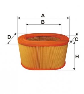 Фильтр воздушный MITSUBISHI GALANT /AE333/1 (-Filtron) WIX WA6019