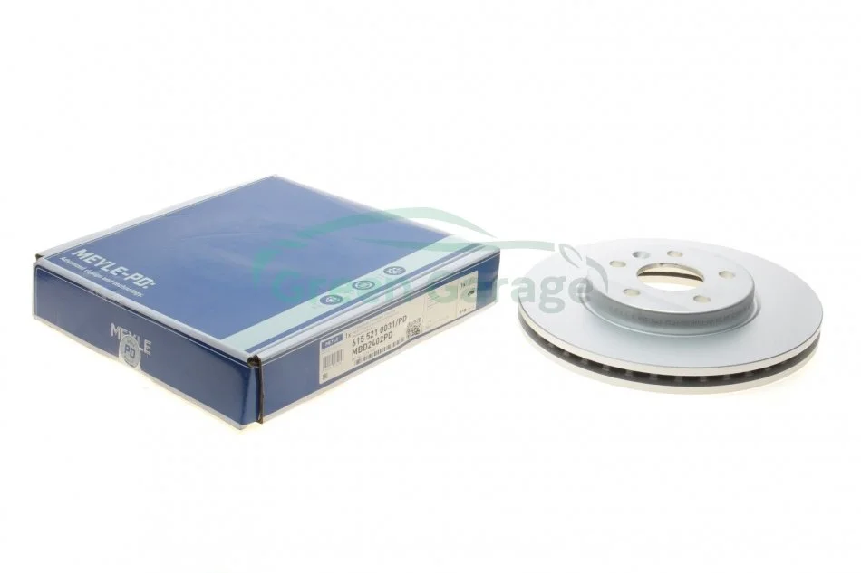 TARCZA HAM. OPEL P. ASTRA K 1,0-1,6 15- MEYLE 6155210031PD (фото 1)