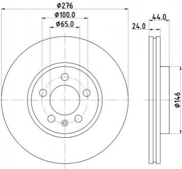 Tarcza ham. malow. prz+tyі AU SE SK VW HELLA 8DD355132891