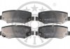 KLOCKI HAMULCOWE DODGE NITRO, JEEP CHEROKEE (KJ) COMPASS, LIBERTY (KK) WRANGLER III (JK) 03-12 TYL SZT OPTIMAL BP12382 (фото 1)