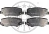 KLOCKI HAMULCOWE DODGE NITRO, JEEP CHEROKEE (KJ) COMPASS, LIBERTY (KK) WRANGLER III (JK) 03-12 TYL SZT OPTIMAL BP12382 (фото 1)