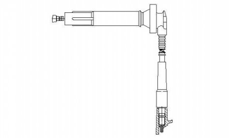 Провід високовольтний SUBARU Forester/Impreza/Legacy/Outback "2,0-2,5(2/4-цил) "98-05 компл 3А00/162 BREMI 3A59E57