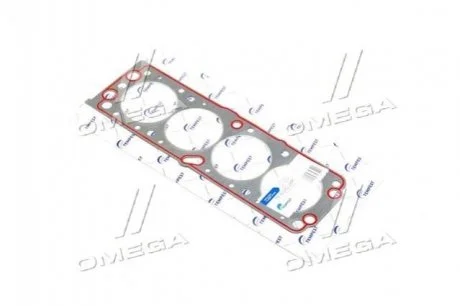 Прокладка головки блока DAEWOO LANOS 1.6, NEXIA 1.5 16V DOHC под ГБО (металл) с герметиком  TEMPEST TP.96181218М