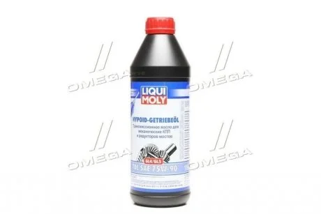 Олива трансміс. Liqui Moly Hypoid-Getriebeoil TDL (GL-4/GL-5) 75W-90 (Каністра 1л) LIQUI MOLY 3945/1407