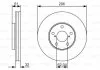 Гальмівний диск LEXUS GS300/GS430/SC430 \'\'F \'\'3,0-4,3 \'\'97-10 - кратн. 1 шт BOSCH 0986479R20 (фото 1)