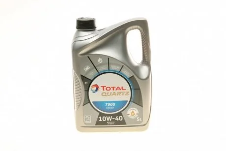 Олива моторна QUARTZ 7000 ENERGY 10W-40 5л TOTAL 216678