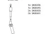 Комплект проводів CHRYSLER/DODGE/JEEP Voyager/Caravane/Wrangler "3,3-3,8 "00>> BREMI 3A00/185 (фото 1)