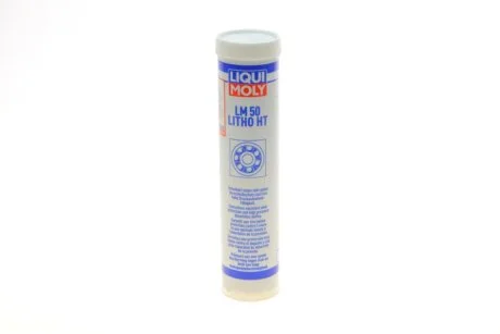 ВИСОКОТЕМПЕРАТУРНЕ МАСТИЛО ДЛЯ ПІДШИПНИКІВ СТУПИЦЬ LM 50 LITHO HT 0,4КГ LIQUI MOLY 3406