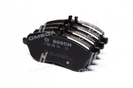 Гальмівні колодки дискові MB C-W204/S204E/W212/S212/A207/C207 \'\'F PR2 BOSCH 0986495104