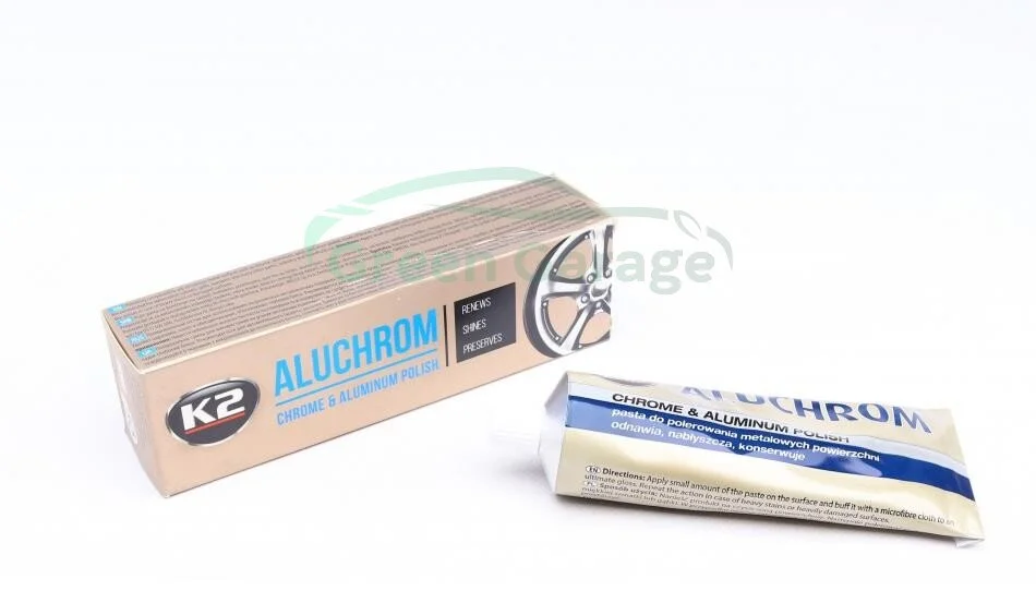 Паста для полірування хромованих виробів / PERFECT ALUCHROM 120G K2 K0031 (фото 1)