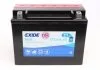 Акумулятор 21Ah-12v Exide AGM (ETX24HL-BS) (205х87х162) R, EN350 EXIDE ETX24HLBS (фото 4)
