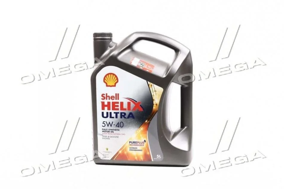 Масло моторн. Helix Ultra SAE 5W-40 (Канистра 5л) SHELL 550052838 (фото 1)