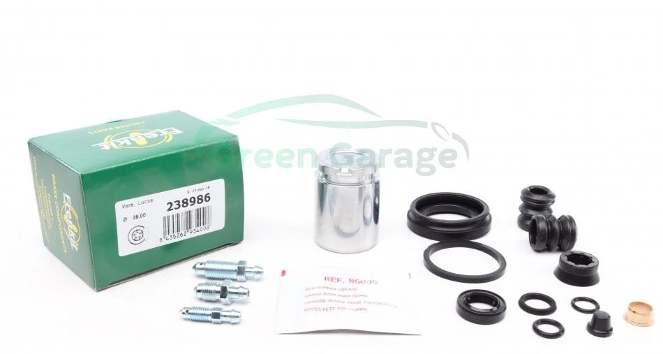 Ремкомплект суппорту+поршень VOLVO S40 V40 V50 ALL TYPES 95>> FRENKIT 238986 (фото 1)