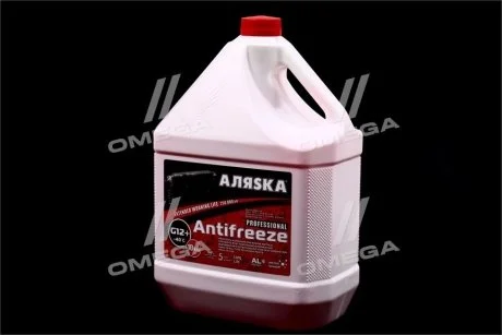 Антифриз Аляска ANTIFREEZE-40 (червоний) Каністра 10л/9,83кг АЛЯSКА 5528