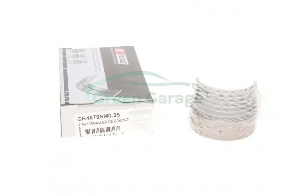 Вкладиші шатунні комплект AUDI/SKODA/VW \'\'1.2TSI CBZB KING CR4678SM0.25 (фото 1)