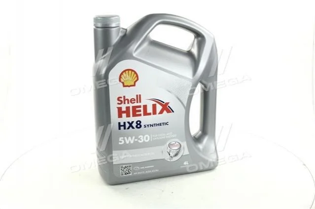 Олива моторна Helix HX8 SAE 5W-30 SL/CF (Каністра 4л) SHELL 4102817162 (фото 1)