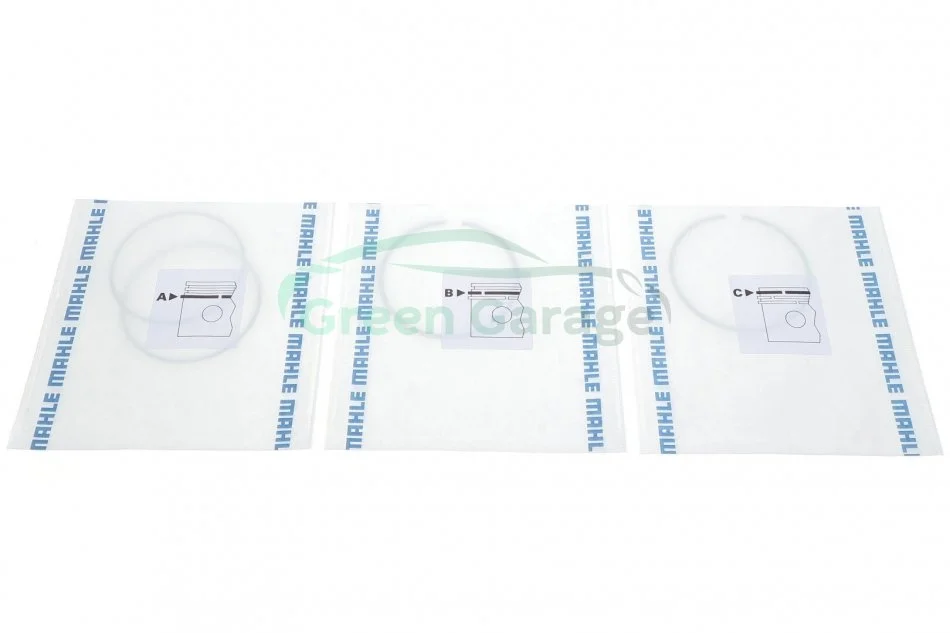Комплект поршневих кілець Mahle BMW 540i,740i,X5 4,4 96-01 MAHLE / KNECHT 08312N0 (фото 1)